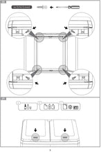 Load image into Gallery viewer, Keter 9736000 Recycling Cabinet - 26.8 x 15.4 x 33.5 in - Gray 4674RR
