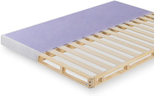 Zinus 10cm (4.0 '') Low Profile Wood Mattress Base / Box Spring, for Mattress, Single Size MRM3696