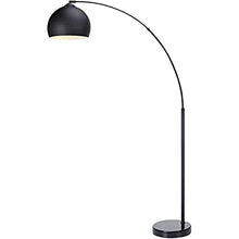 Load image into Gallery viewer, Versanora Arguer Arc Floor Lamp with Black Marble Base #9093
