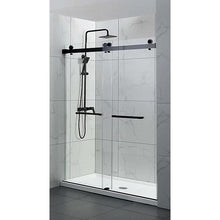 Load image into Gallery viewer, HT-1 61 to 65W*76H MB 61" - 65" W x 76" H Double Sliding Frameless with 65" W x 76" H Frameless Shower Door MRM3476
