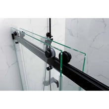 Load image into Gallery viewer, HT-1 61 to 65W*76H MB 61" - 65" W x 76" H Double Sliding Frameless with 65" W x 76" H Frameless Shower Door MRM3476
