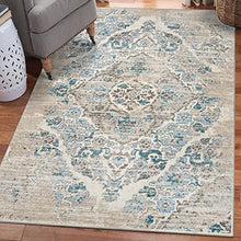 Load image into Gallery viewer, Persian Area Rugs Cream 8 x 11 Area Rugs
