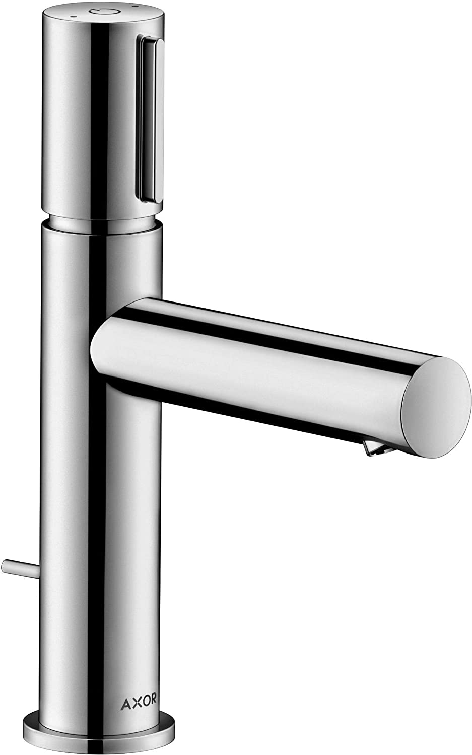 AXOR Uno Modern Upgrade Hand Polished 1-Handle 1 9-inch Tall Bathroom Sink Faucet in Chrome, 45010001 MRM616