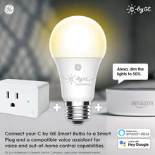 Load image into Gallery viewer, C by GE Smart Plug with Smart Bridge, White, 1-Pack, On/Off Smart Plugs that work with Alexa and Google Home, Bluetooth Smart Plug, WiFi Smart Plug, Smart Outlet for Smart Homes MRM1122
