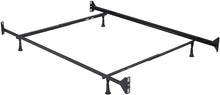 Load image into Gallery viewer, Hillsdale Twin/Full Metal Bed Frame, White MRM1144
