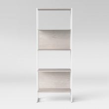 Load image into Gallery viewer, 66&quot; White Four Shelf Bookcase #9641

