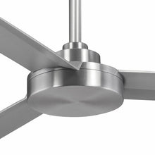 Load image into Gallery viewer, 62&quot; Roto 3 Blade Outdoor Propeller Ceiling Fan Brushed Aluminum(2566RR)
