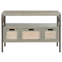 Load image into Gallery viewer, French Gray Noah 36&quot; Solid Wood Console Table, #6499
