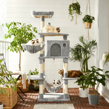 Load image into Gallery viewer, 64&quot; Byerly Cat Tree or Condo
