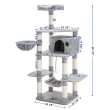 Load image into Gallery viewer, 64&quot; Byerly Cat Tree or Condo
