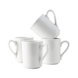 Alaska Porcelain Tiara Coffee Mug (Set of 4), #6504