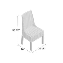 Load image into Gallery viewer, Willow Side Chair in Natural Gray (Set of 2), #6519
