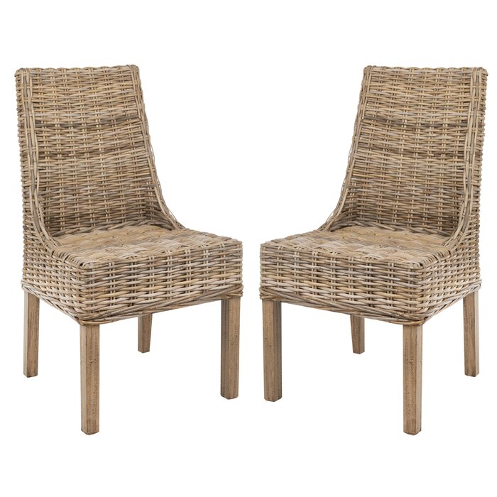 Willow Side Chair in Natural Gray (Set of 2), #6519