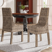 Load image into Gallery viewer, Willow Side Chair in Natural Gray (Set of 2), #6519
