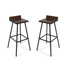Load image into Gallery viewer, Dark Brown Louison 30&quot; Bar Stool, #6563
