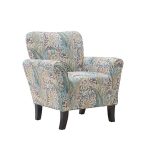 Mount Barker Armchair, Color: Sky Blue Multi Paisley, #6568