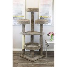 Load image into Gallery viewer, 65&quot; Maine Coon Tower Cat Condo 2988AH
