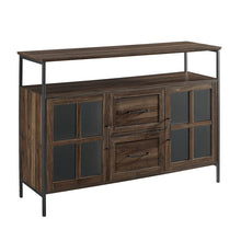 Load image into Gallery viewer, Dostie 48&quot; Wide Buffet Table, Color: Dark Walnut, #6613
