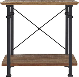 End Table, Color: Rustic Brown, #6616