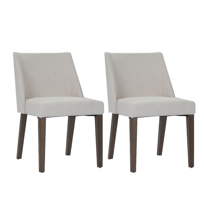 Kohut Upholstered Dining Chair, Color: Light Tan, #6631