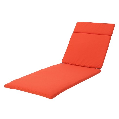 Salem Chaise Lounge Cushion - Christopher Knight Home, Color: Orange, #6719