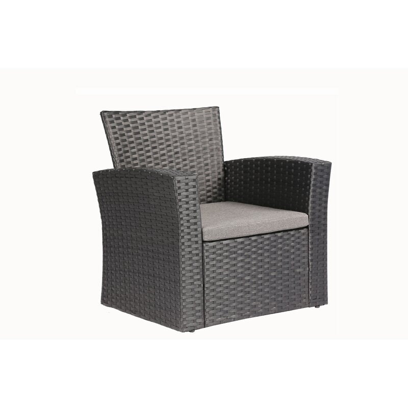 Outdoor Wicker Chairs (Set of 4), #6746