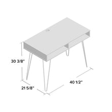 Load image into Gallery viewer, Athena Marble Desk, #6752
