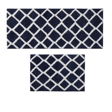 Load image into Gallery viewer, Reversible High Pile Tufted Microfiber Bath Rugs, #6779

