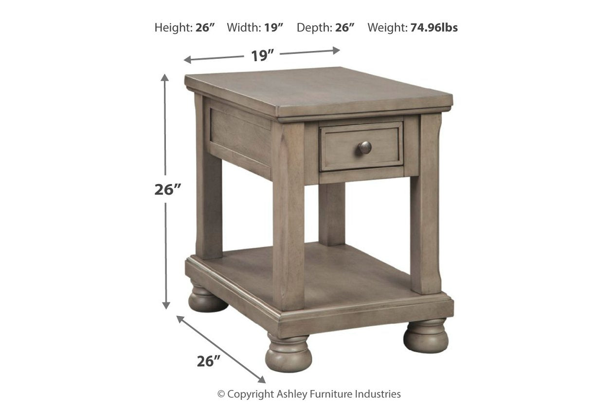 Lettner End Table, #6789