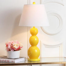 Load image into Gallery viewer, Jayne 1-Piece Standard Lamp with Off-white Shades #2122HW
