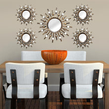 Load image into Gallery viewer, Burst Wall Mirrors (Set of 5), #6843
