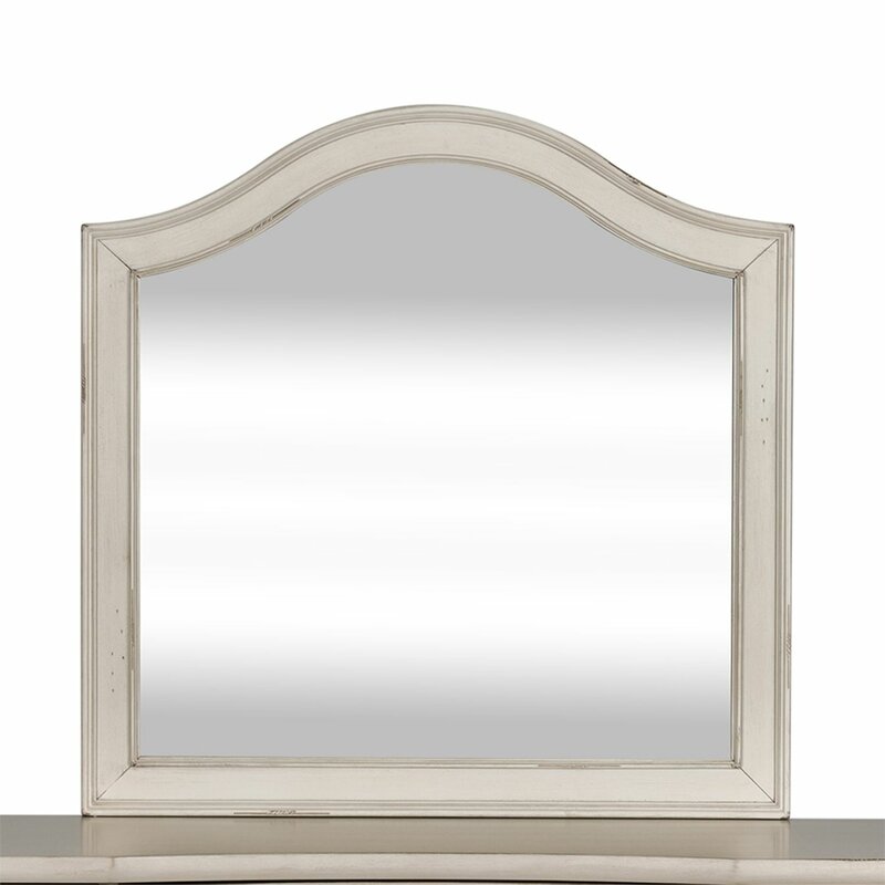 Warlick Beveled Distressed Bathroom/Vanity Mirror, #6845