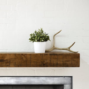 Rustic Fireplace Shelf Mantel, #6860