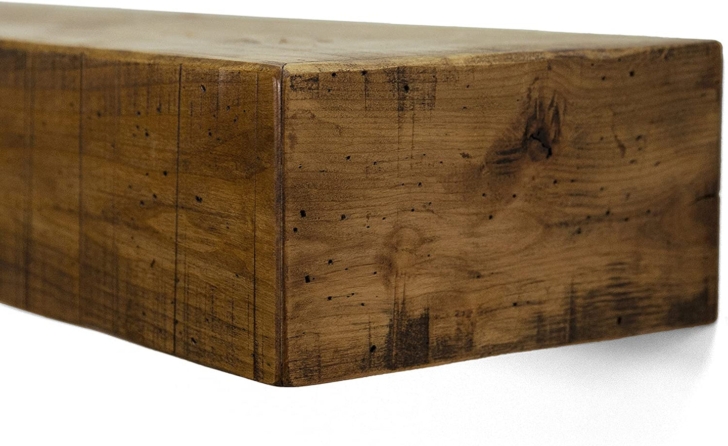 Rustic Fireplace Shelf Mantel, #6860