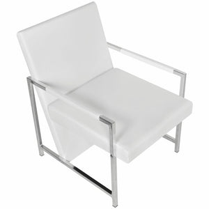 Abington Artificial Leather Armchair, #6862