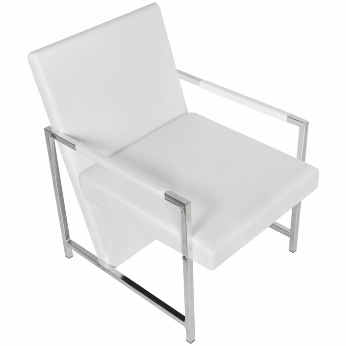 Abington Artificial Leather Armchair, #6862