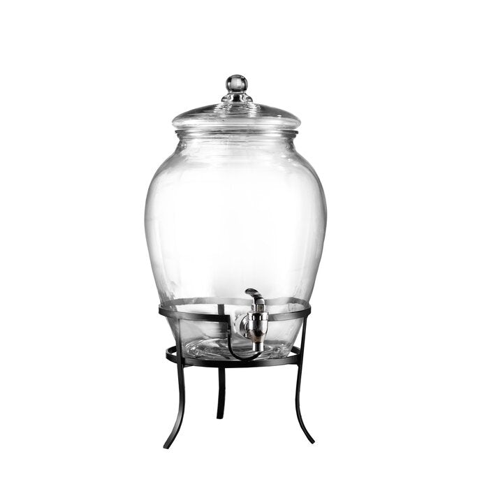 Clear Almodovar 338 Oz. Beverage Dispenser, #6889