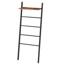 Load image into Gallery viewer, 68&#39;&#39; Tall Blanket Ladder with Storage Shelf
