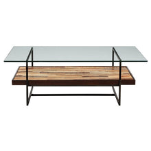 Load image into Gallery viewer, Macrae Sled Coffee Table with Storage, #6912
