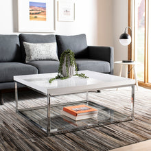 Load image into Gallery viewer, Malone Chrome High Gloss Coffee Table, #6938

