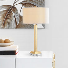 Load image into Gallery viewer, SET Of 2  30-INCH H CRYSTAL BASE TABLE LAMP set of 2, #6943
