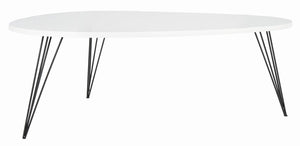 Wynton Retro Mid Century Lacquer Coffee Table, #6957