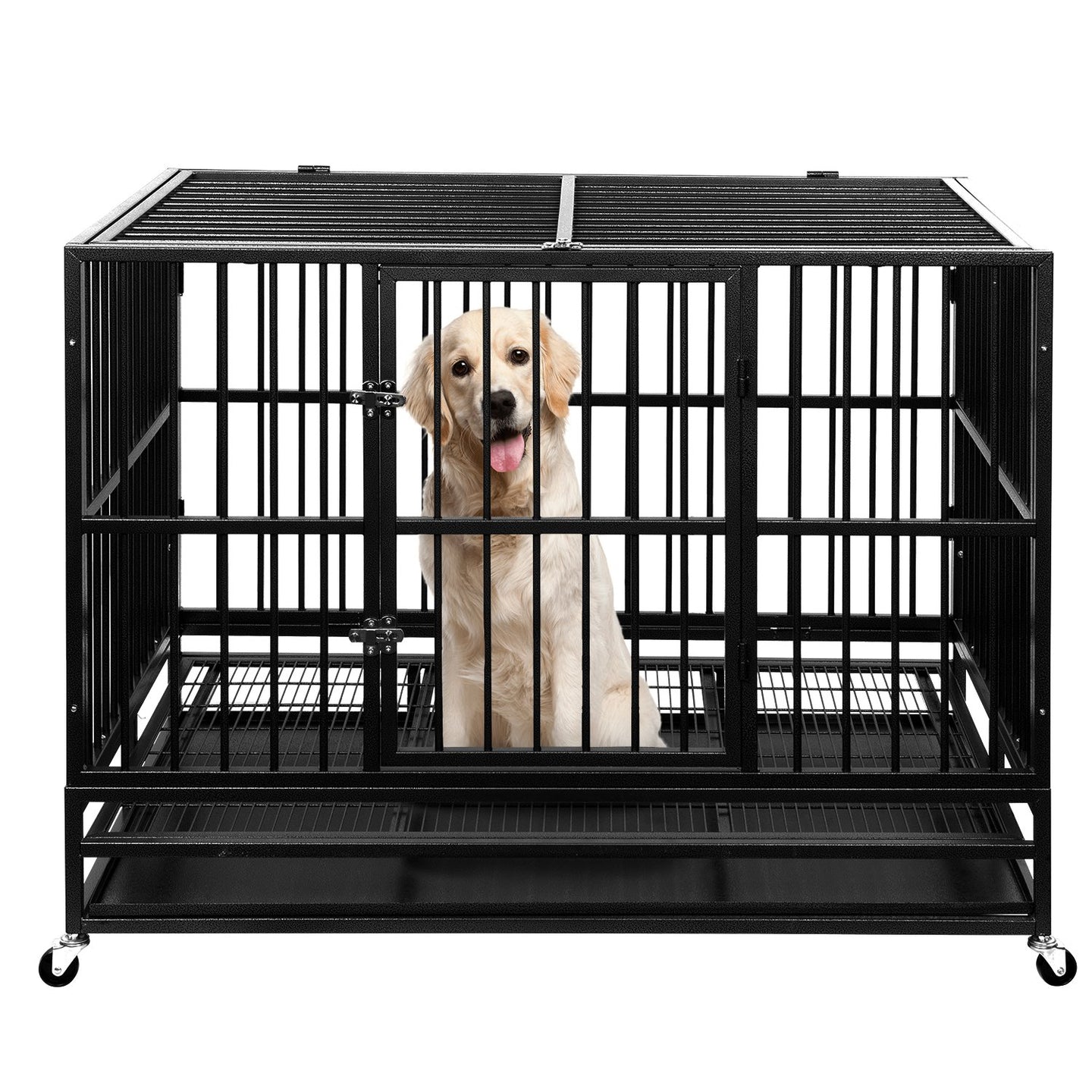 48”Heavy Duty Dog Cage, #6969