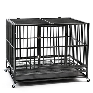 48”Heavy Duty Dog Cage, #6969