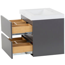 Load image into Gallery viewer, Azucena 24.5" Wall-Mounted Single Bathroom Vanity, #6981
