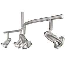 Load image into Gallery viewer, 33.5&quot; 4-Light Adjustable Track Kit, Modern S-Shaped Track Light, #6991
