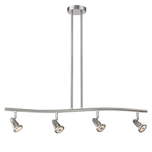 Load image into Gallery viewer, 33.5&quot; 4-Light Adjustable Track Kit, Modern S-Shaped Track Light, #6991
