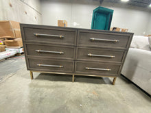 Load image into Gallery viewer, Hopper Studio Sophia Grey Dresser 6 Drawer 6795RR-OB
