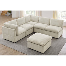 Load image into Gallery viewer, 6 - Piece Upholstered Sectional, Corner Chair ONLY
