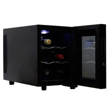 Load image into Gallery viewer, 6 Bottle Single Zone Freestanding Wine Refrigerator (Part number: WC06) 5807RR

